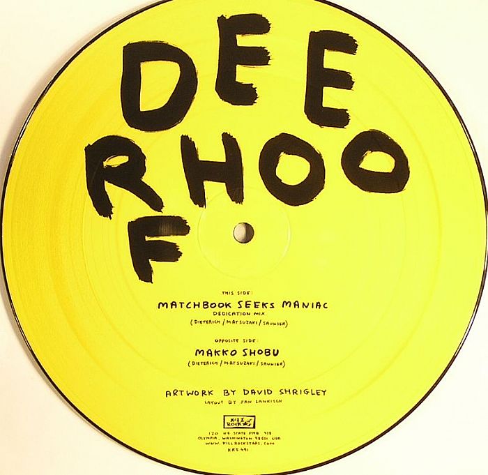Deerhoof – Matchbook Seeks Maniac vinyl cover