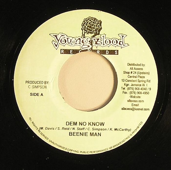 BEENIE MAN/MR G/PINCHERS - Dem No Know (Rapid Burse Riddim)