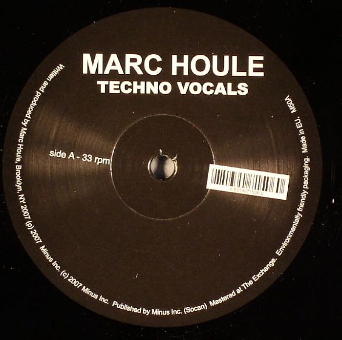 HOULE, Marc - Techno Vocals