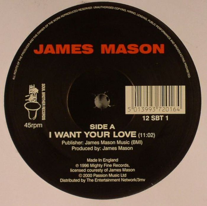 MASON, James - I Want Your Love