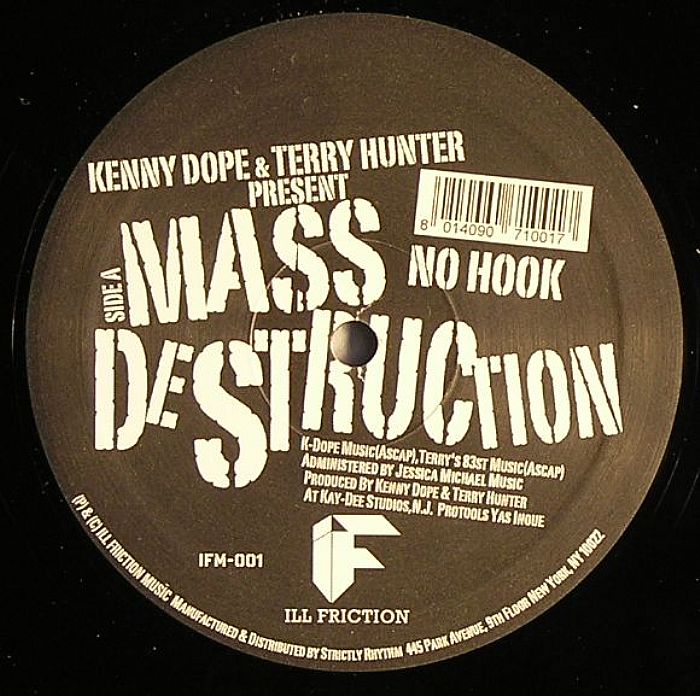 KENNY DOPE/TERRY HUNTER - Mass Destruction EP