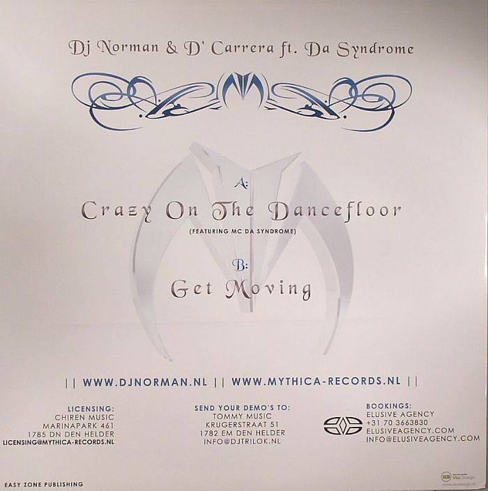 DJ NORMAN/D'CARRERA feat MC D - Crazy On The Dancefloor