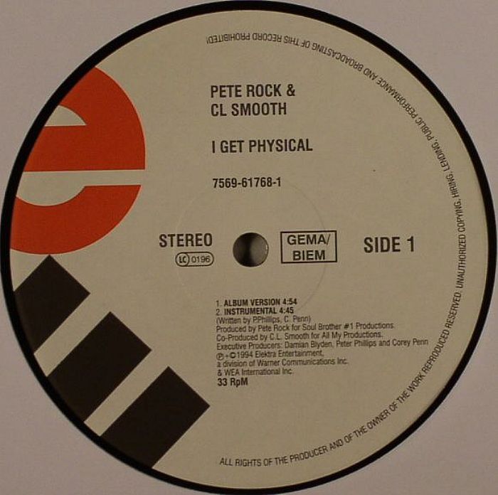 ROCK, Pete/CL SMOOTH - I Get Physical
