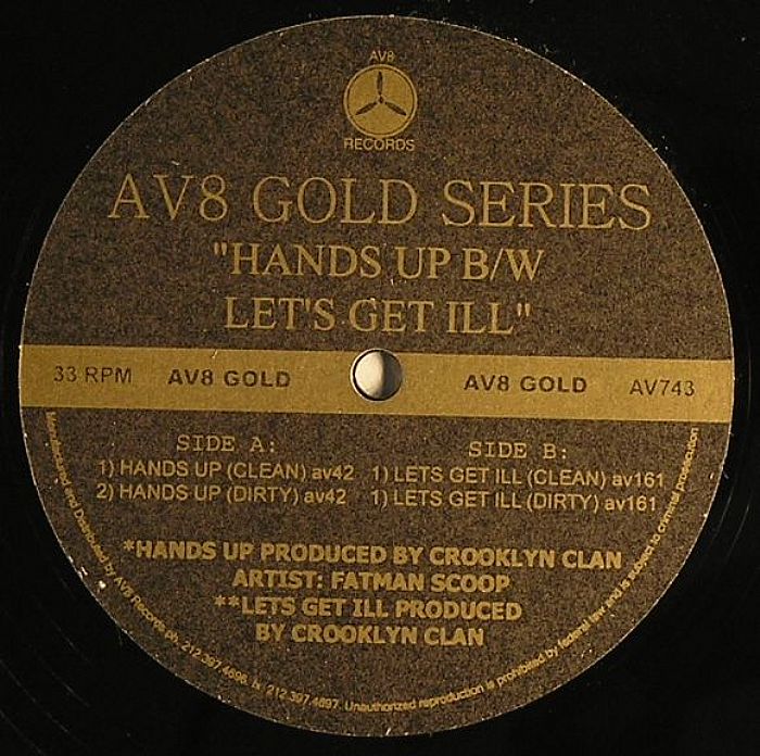 CROOKLYN CLAN/FATMAN SCOOP - Hands Up