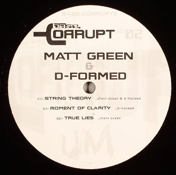GREEN, Matt/D FORMED - Bass Corrupt #2
