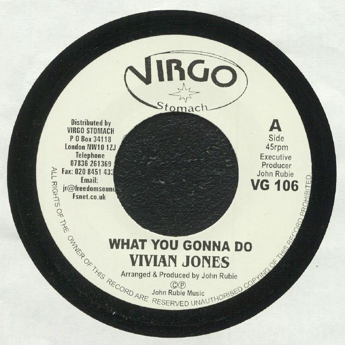 JONES, Vivian/LOCKSLEY/J RUBIE - What You Gonna Do