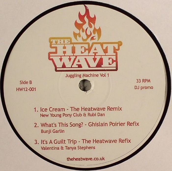 HEATWAVE, The - Juggling Machine Vol 1