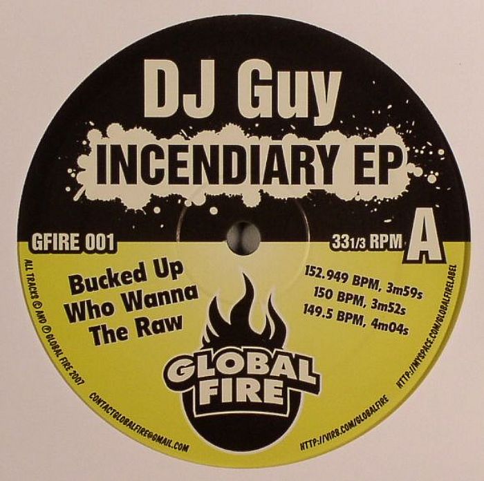 DJ GUY - The Incendiary EP