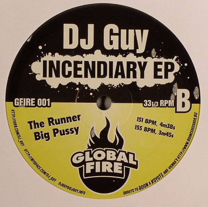 DJ GUY - The Incendiary EP