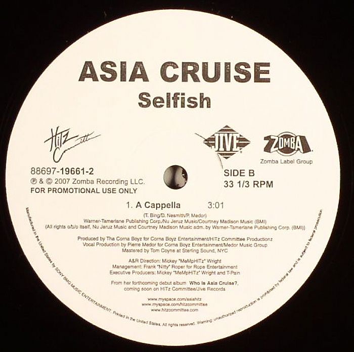 Asia Cruise - Selfish Lyrics MetroLyrics