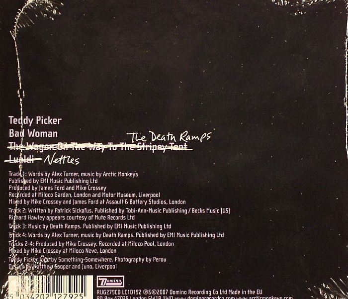 ARCTIC MONKEYS - Teddy Picker