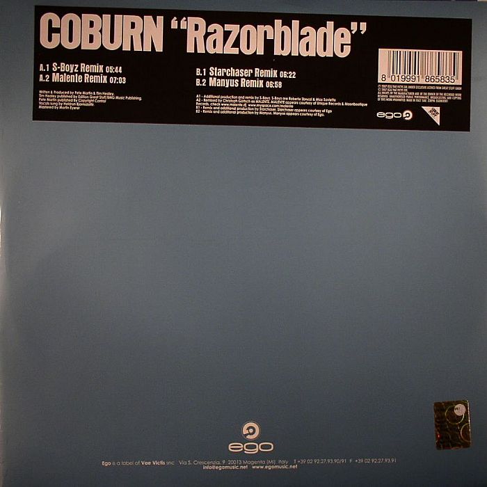 COBURN - Razorblade (remixes)