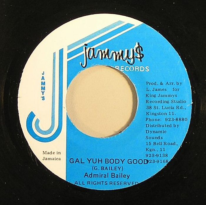 ADMIRAL BAILEY - Gal Yuh Body Good (General Riddim)