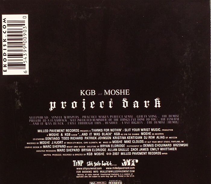 PROJECT DARK - ...And It Was Black