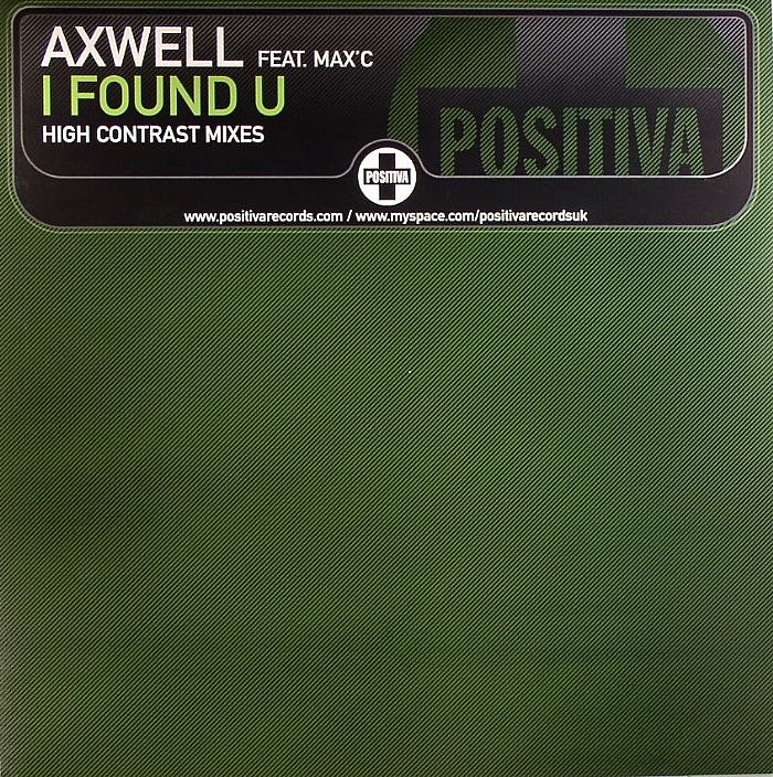 AXWELL feat MAX C - I Found U (High Contrast mixes)