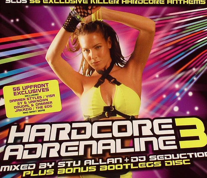 ALLAN, Stu/DJ SEDUCTION/VARIOUS - Hardcore Adrenaline 3