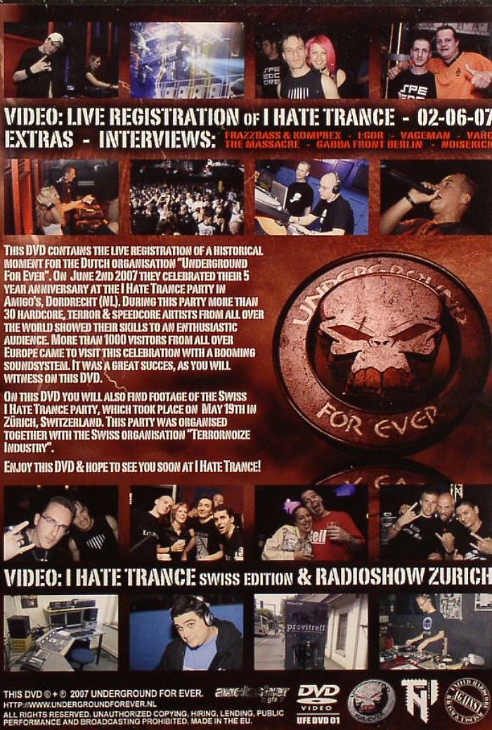 Various - I Hate Trance Volume 4: Demons Of The Underground Various - I Hate Trance Volume 4: Demons Of The Underground