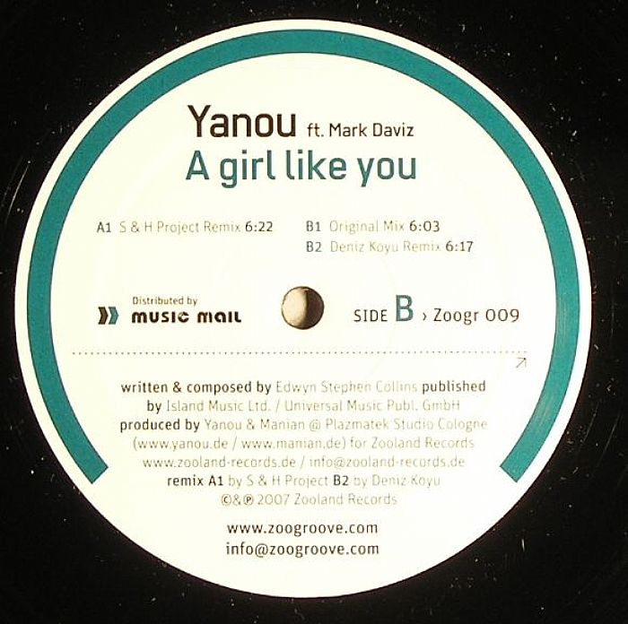 YANOU feat MARK DAVIZ - A Girl Like You