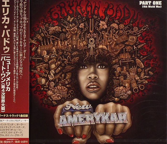 BADU, Erykah - New Amerykah Part One (4th World War) (Japanese version with 2 bonus tracks)