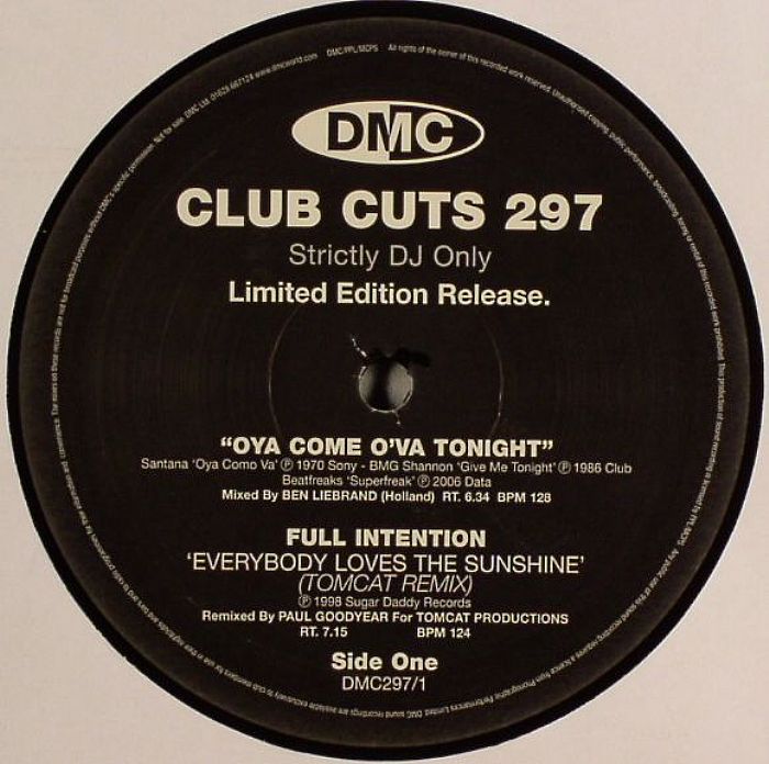 FULL INTENTION/RIHANNA vs NEW ORDER/DOUG LAZY - Club Cuts 297 (Strictly DJ Only)
