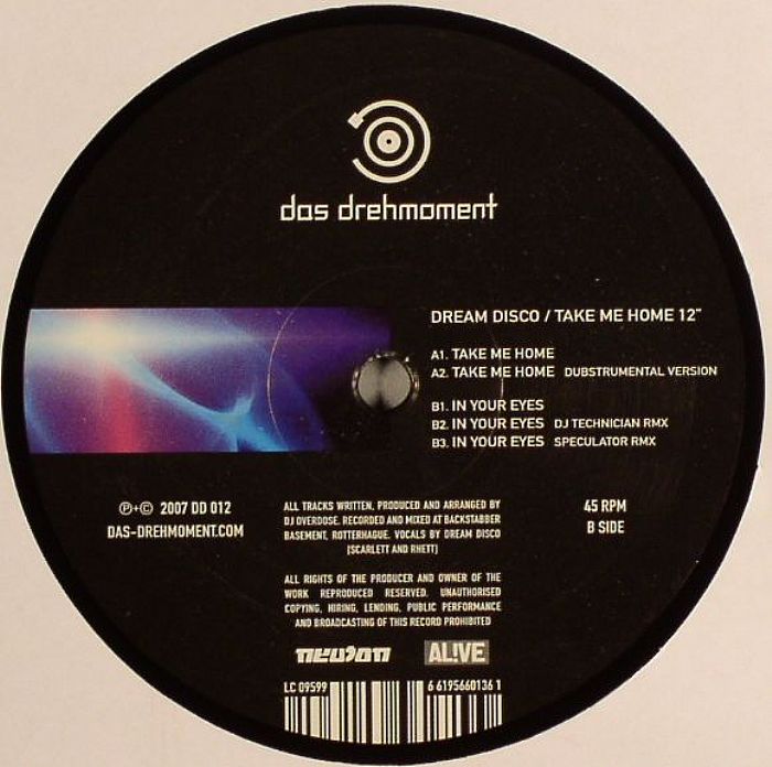 DREAM DISCO - Take Me Home