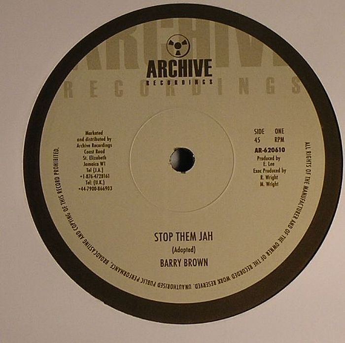 BROWN, Barry/KING TUBBY - Stop Them Jah (Declaration Of Rights Riddim)