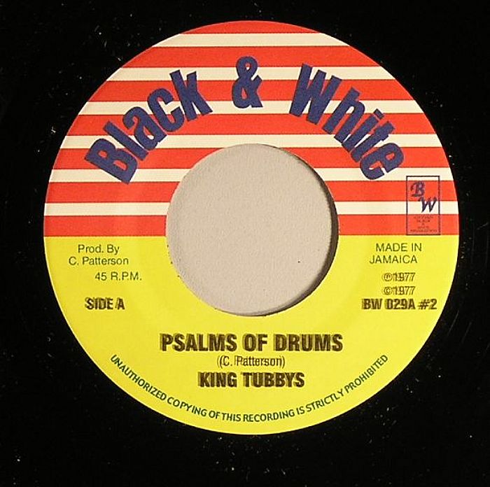 KING TUBBY - Psalms Of Drums