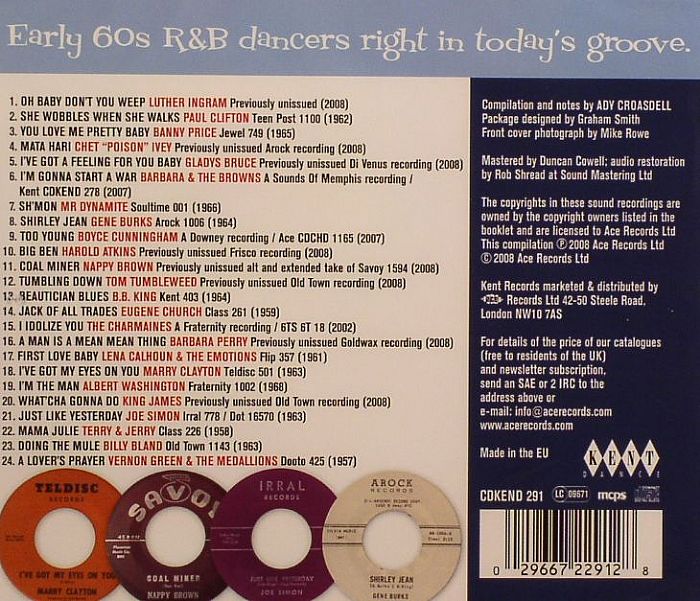VARIOUS - New Breed R&B With Added Popcorn