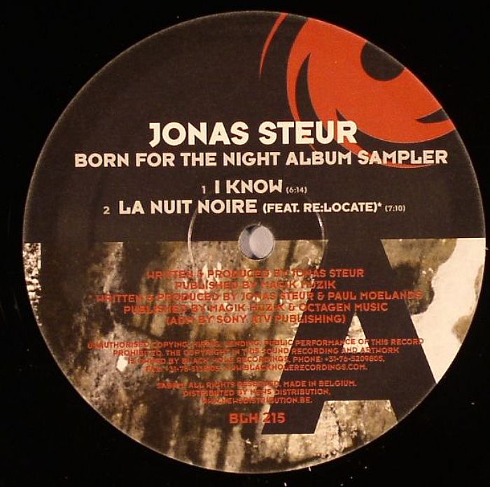 STEUR, Jonas - Born For The Night (album sampler)