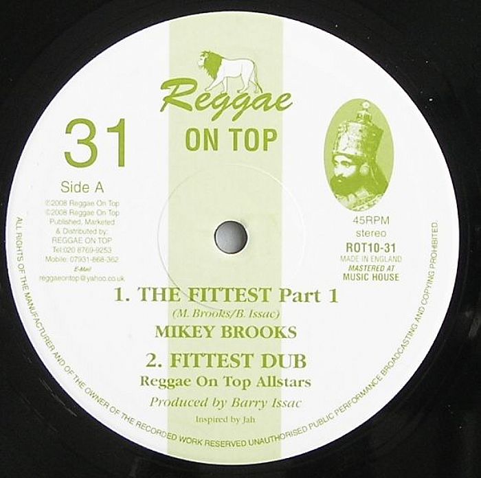 BROOKS, Mike/REGGAE ON TOP ALL STARS - The Fittest Part 1