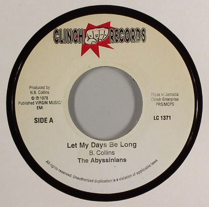 ABYSSINIANS - Let My Days Be Long