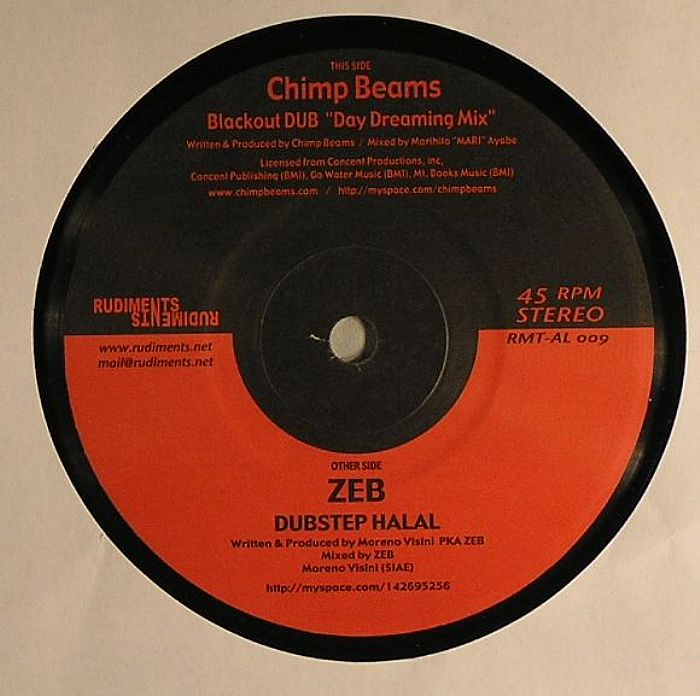 CHIMP BEAMS/ZEB - Blackout Dub