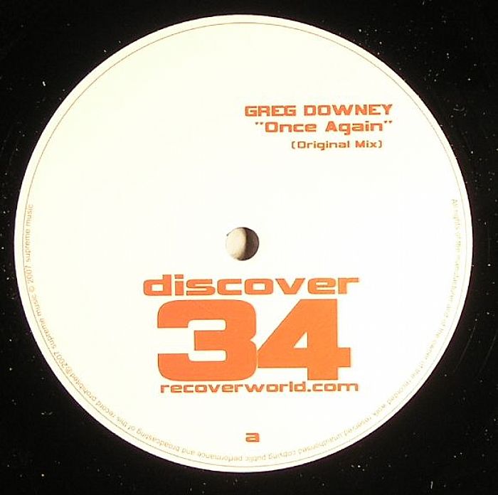 DOWNEY, Greg - Once Again