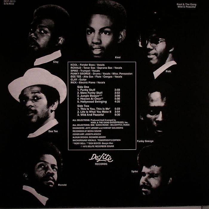 KOOL & THE GANG Wild & Peaceful vinyl at Juno Records.