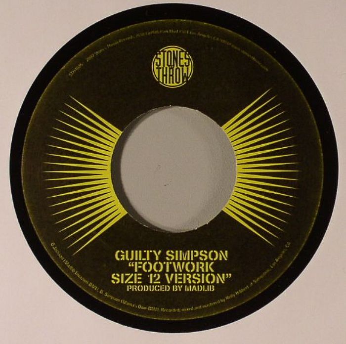 GUILTY SIMPSON - Footwork Size 12 (Fan Club 45)