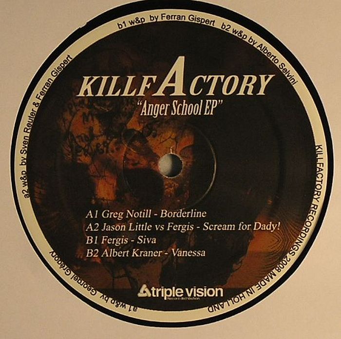 NOTILL, Greg/JASON LITTLE vs FERGIS/ALBERT KRANER - Anger Skool EP