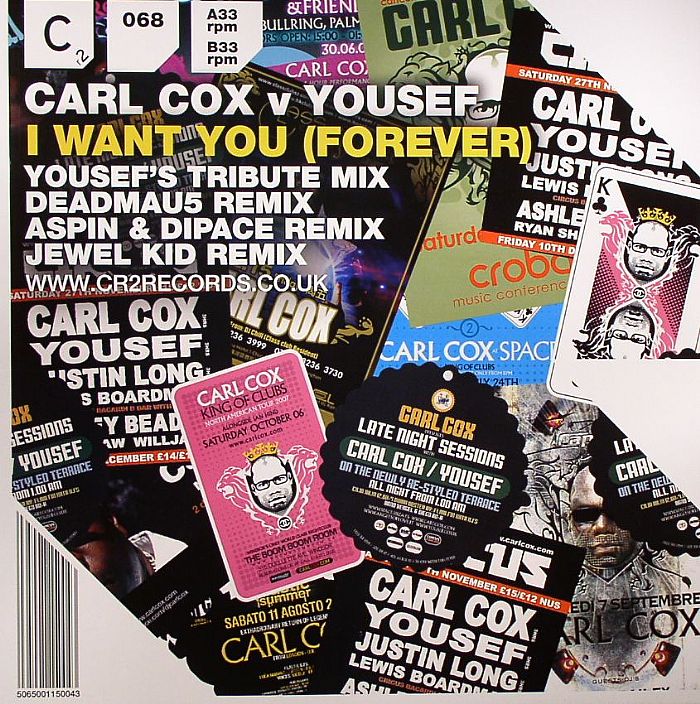 COX, Carl/YOUSEF - I Want You (Forever)