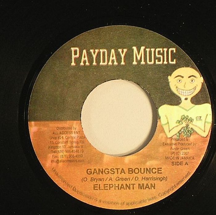 ELEPHANT MAN/VYBZ KARTEL - Gangsta Bounce (Gangsta Beat Riddim)