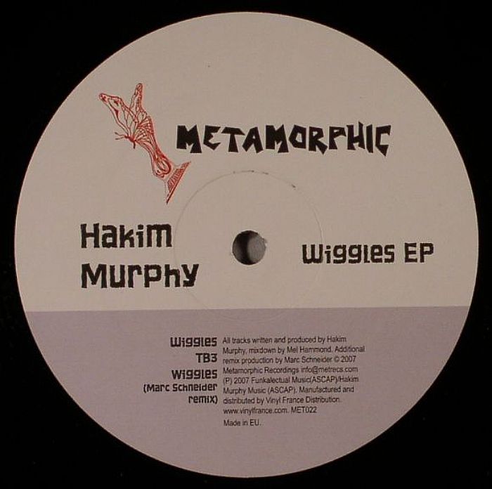 Hakim Murphy – Wiggles vinyl cover