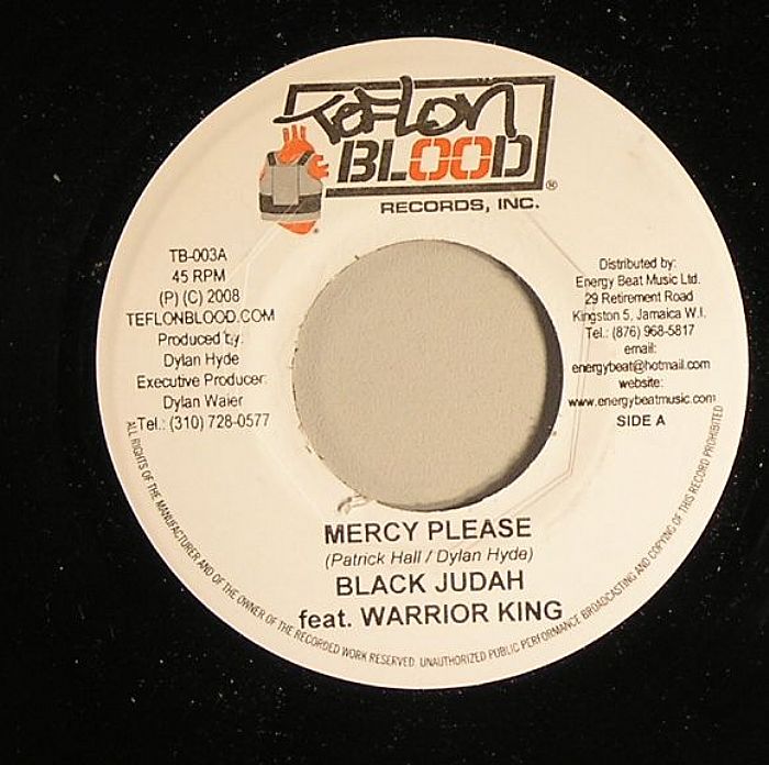 BLACK JUDAH/WARRIOR KING/ELEPHANT MAN - Mercy Please