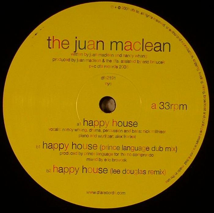 JUAN MACLEAN, The - Happy House