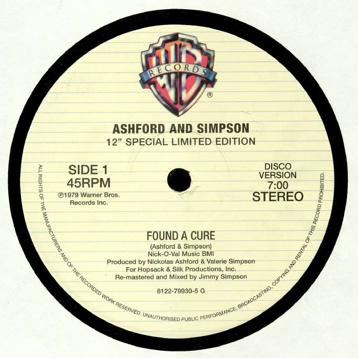ASHFORD & SIMPSON - Found A Cure