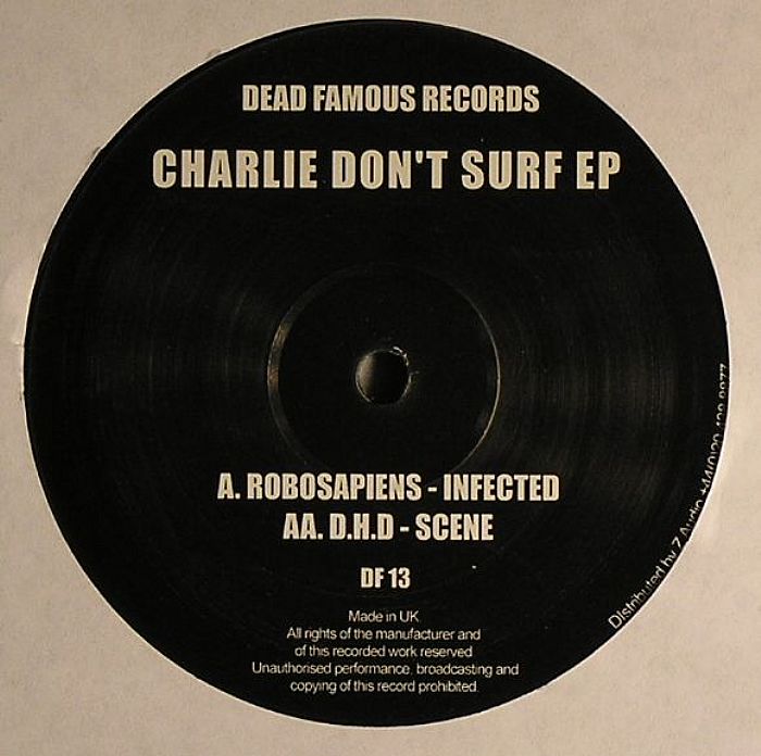 ROBOSAPIENS/DHD - Charlie Don't Surf EP
