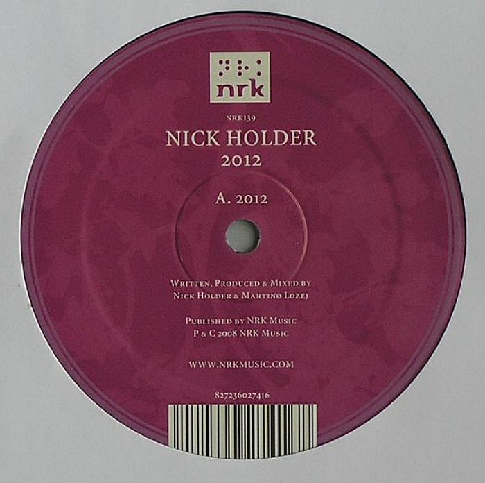 HOLDER, Nick - 2012