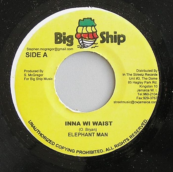 ELEPHANT MAN/VOICE MAIL - Inna Wi Waist (Beehive Riddim)