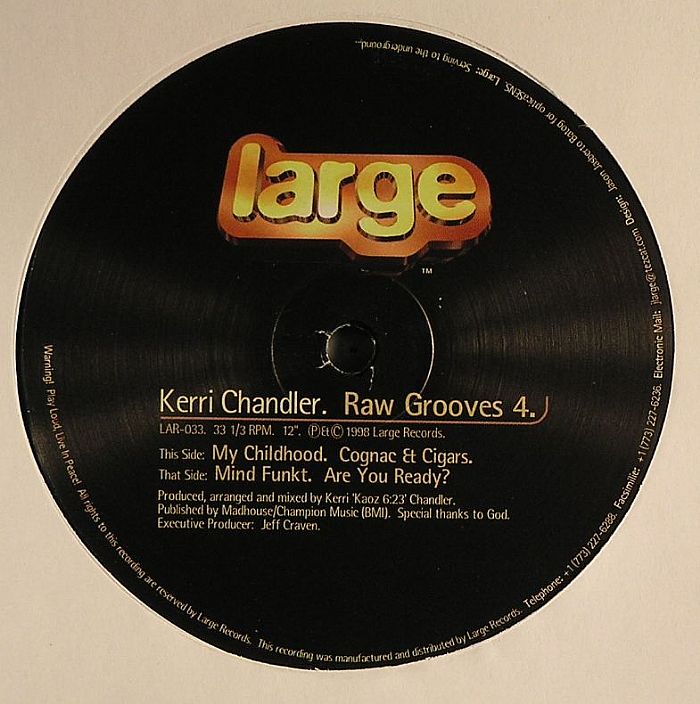 CHANDLER, Kerri - Raw Grooves 4