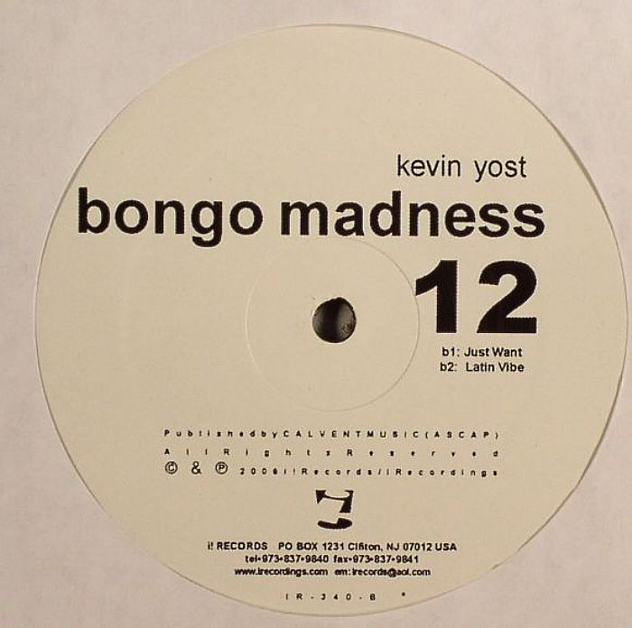 Kevin Yost - Bongo Madness 11 Kevin Yost - Bongo Madness 11