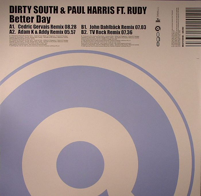 DIRTY SOUTH/PAUL HARRIS feat RUDY - Better Day