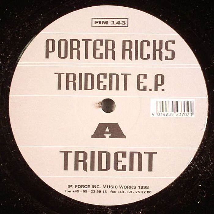 PORTER RICKS - Trident EP