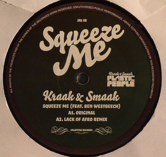 KRAAK & SMAAK feat BEN WESTBEECH - Squeeze Me